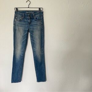 American Eagle Outfitters Blue Skinny Jeans